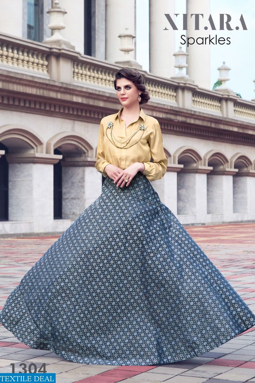 nitara sparkles Wholesale Ready made Gowns